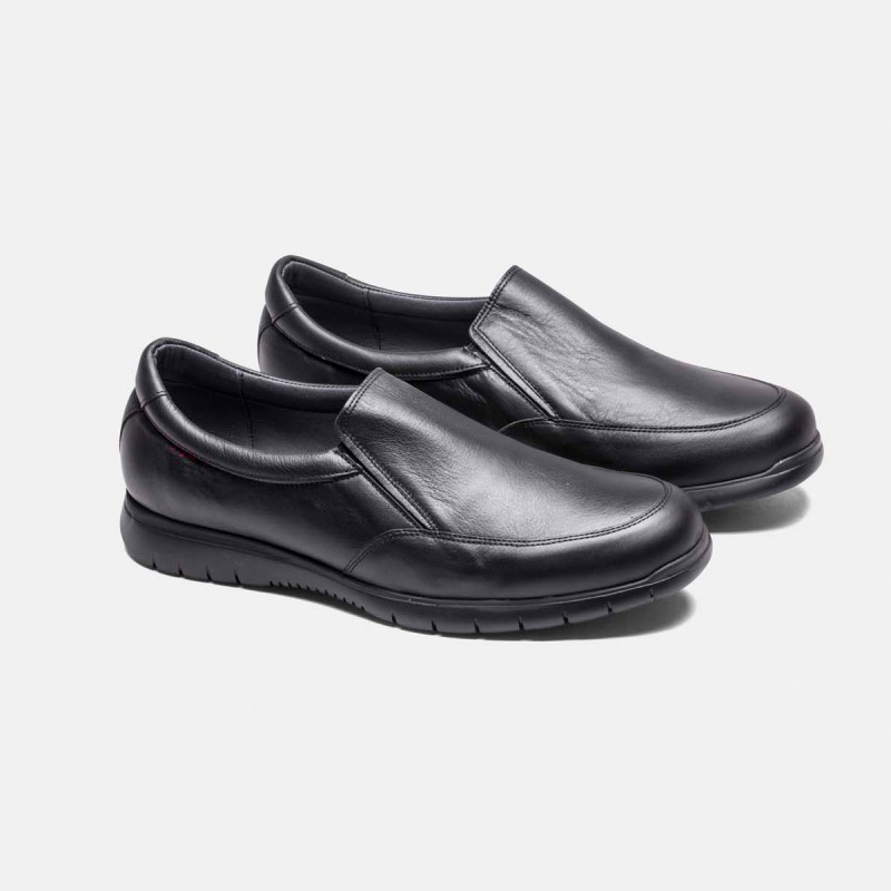 mens comfy black shoes